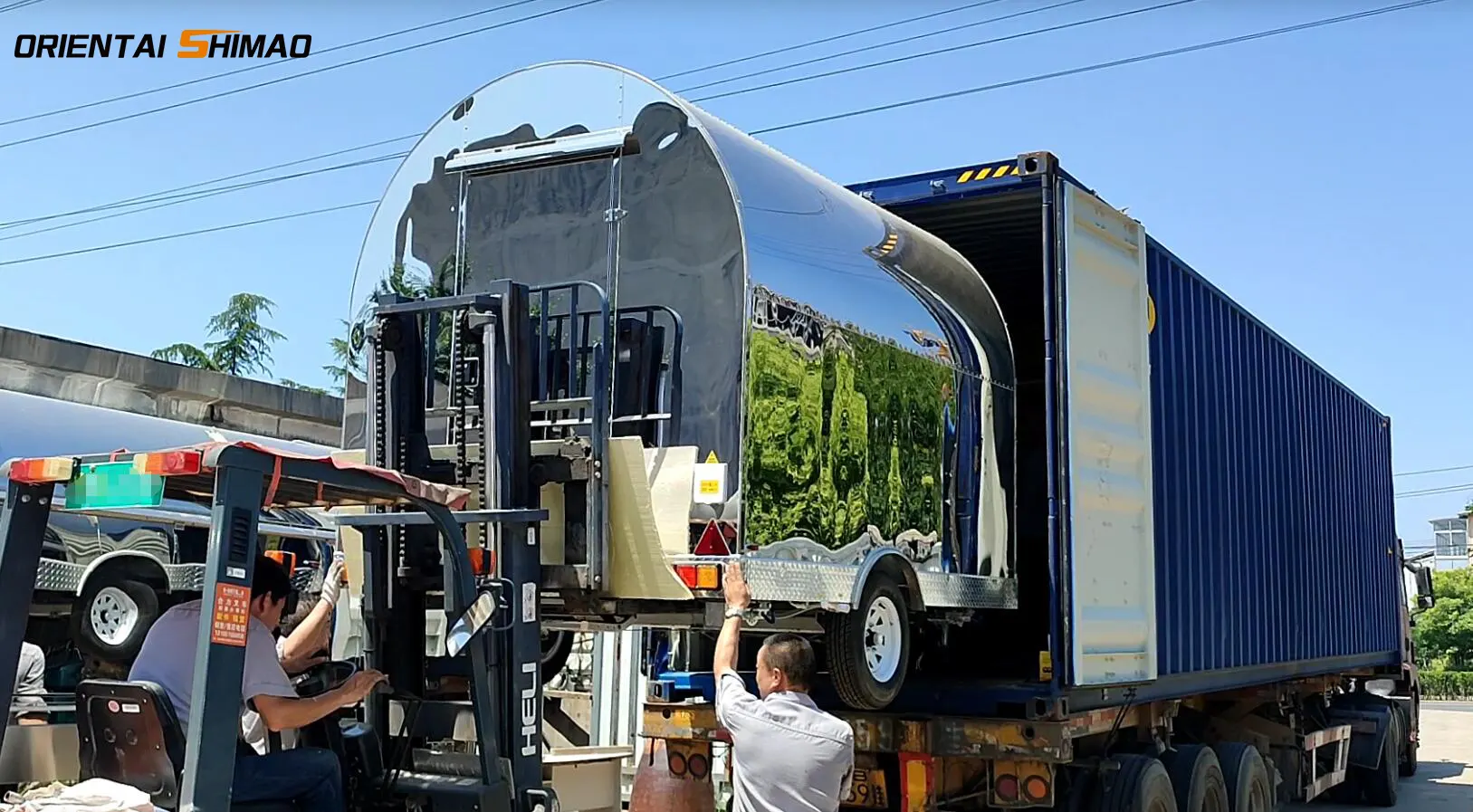 Food Concession Trailers Shipped To Melbourne Australia 