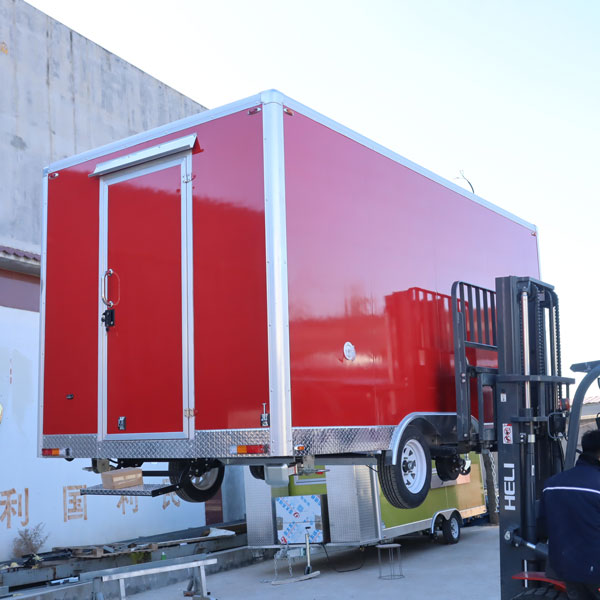 New year's food trailer orders from old customers