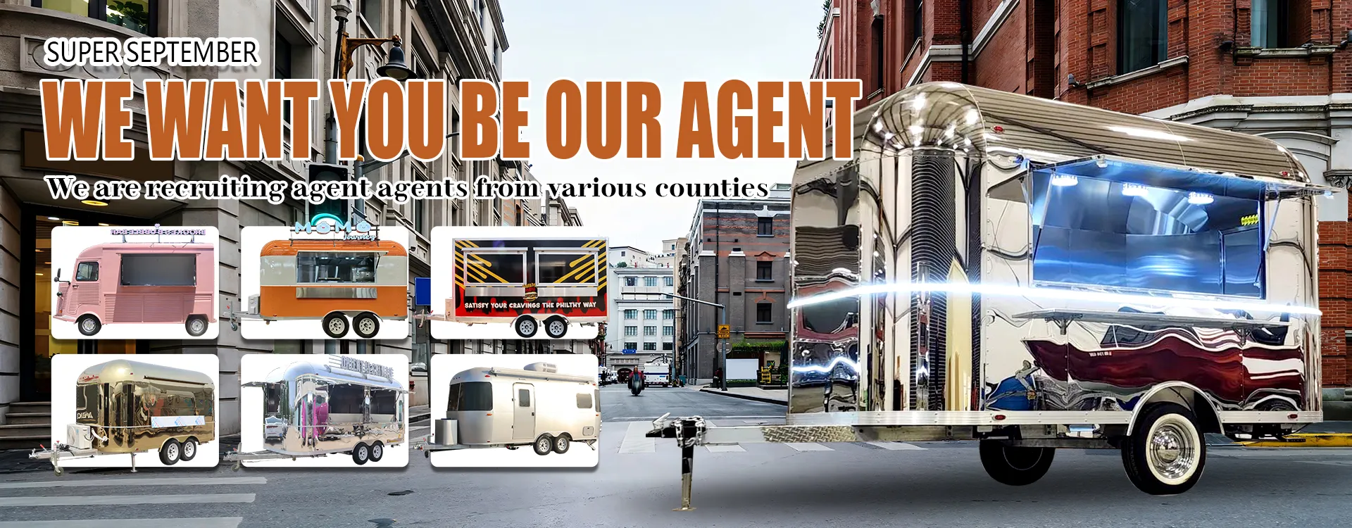 We Want You Be Our Agent