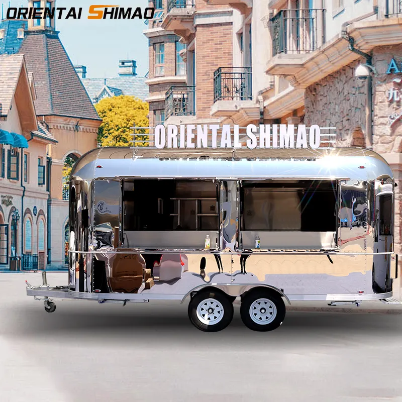 Oriental Shimao Launches small food cart with Lighted Signage: The Dazzling New Star of Mobile Catering