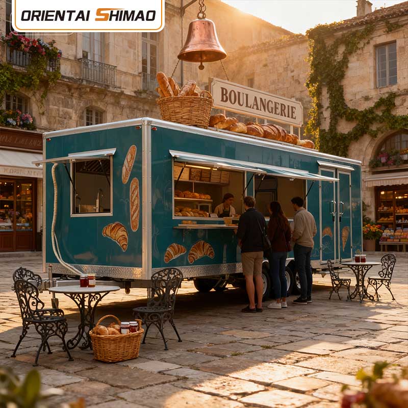 Square Mobile Kitchen Trailer Square Mobile Kitchen Trailer