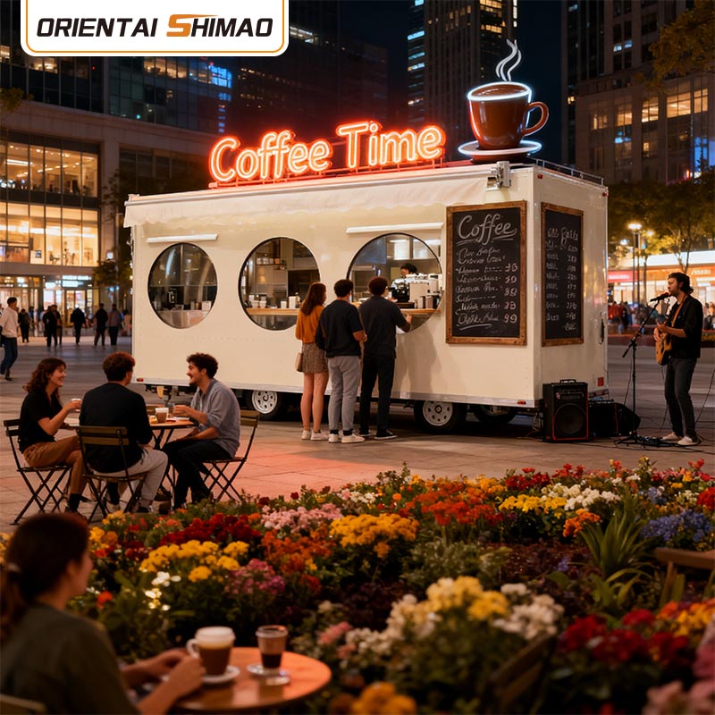 Squre Food Trailer Squre Food Trailer